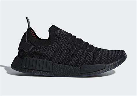 adidas nmd r1 stlt primeknit triple black